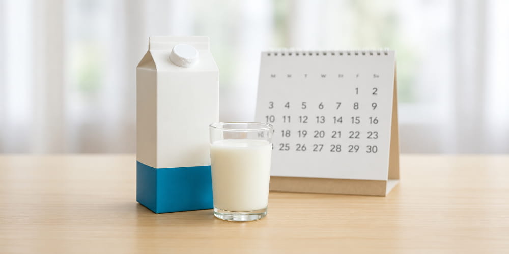 How does modern milk have long shelf life?
